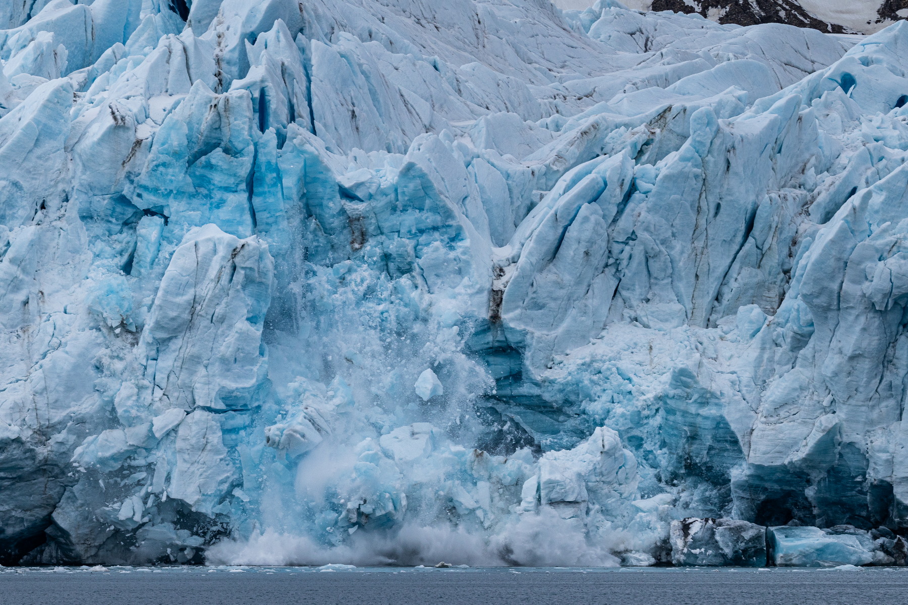 Glacier calving