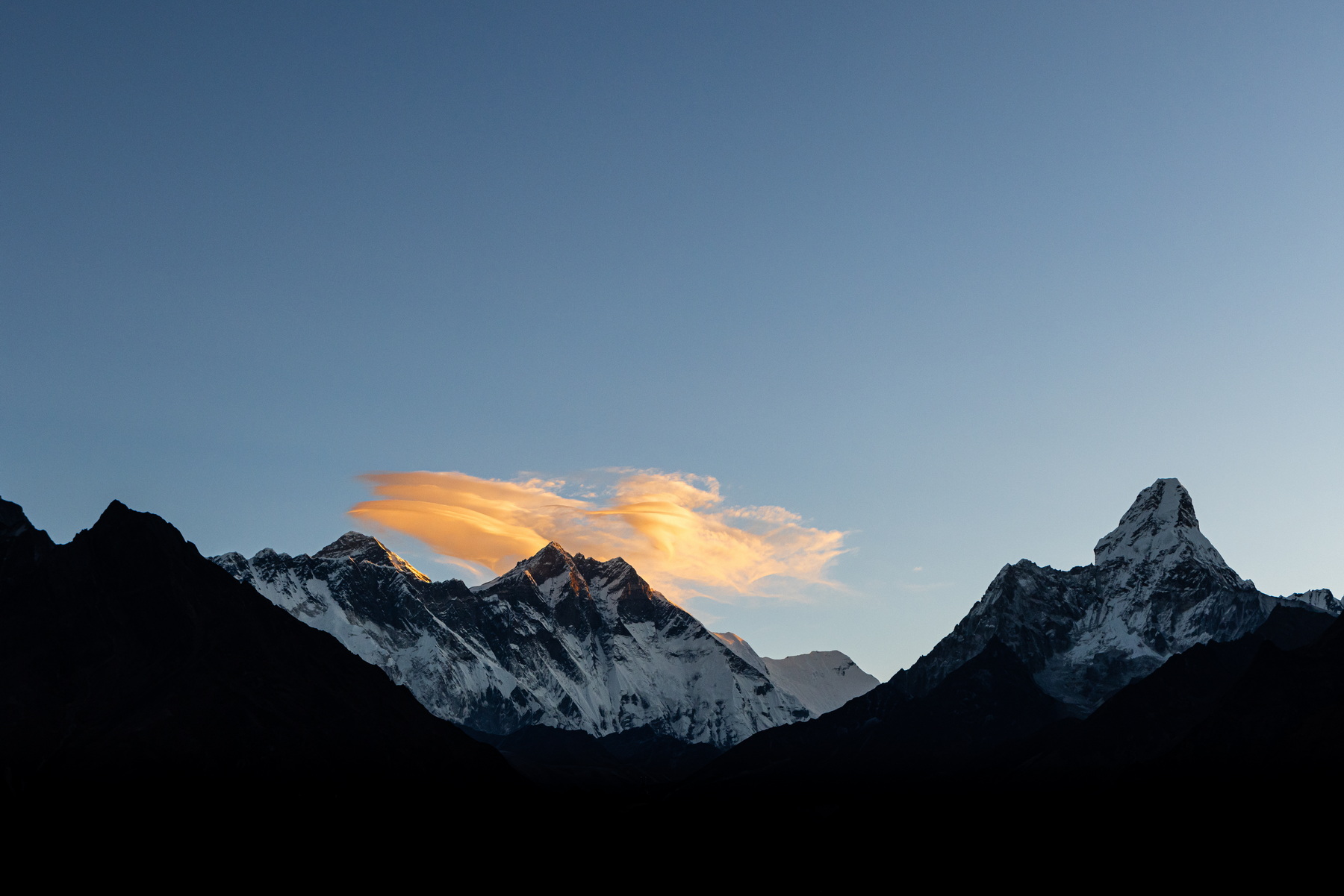 Sunrise view at Everest