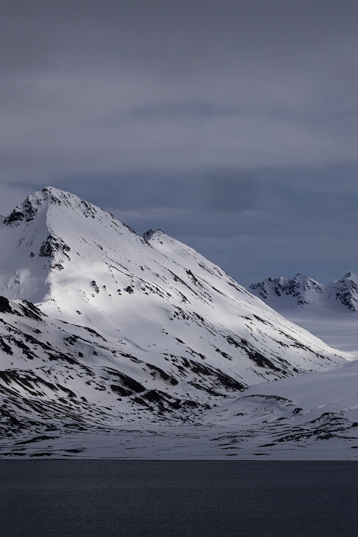 Arctic landscape glaciers and fjords Svalbard photography expedition