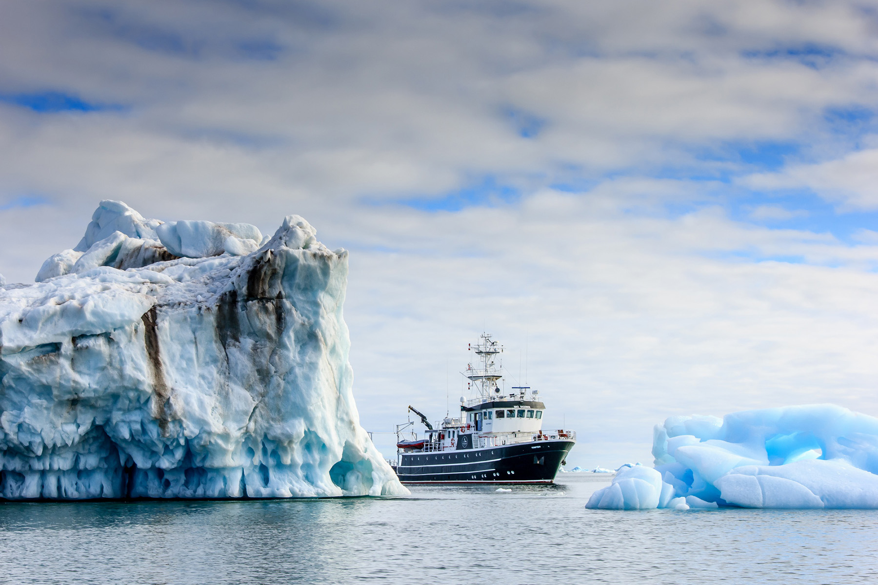 RV Kinfish expedition vessel Svalbard Arctic waters